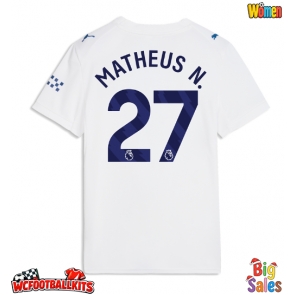 Manchester City Matheus Nunes #27 Replica Third Stadium Shirt for Women 2026-27 Short Sleeve